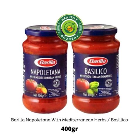 Barilla Basilico Gr Napoletana Saus Pasta Lazada Indonesia