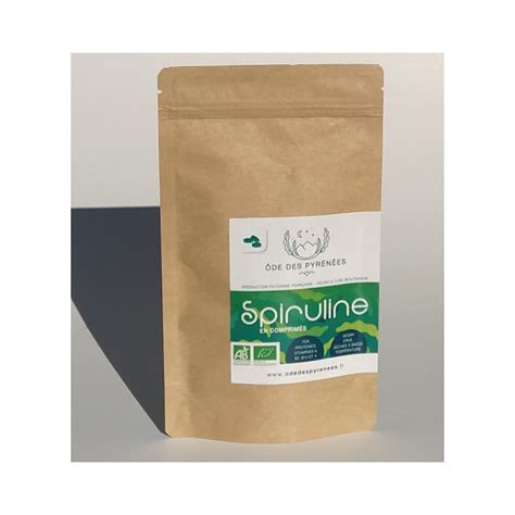 Spiruline paysanne en comprimés bio 100gr