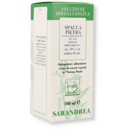 Spaccapietra Tintura Madre Sarandrea 100ml In Sconto Afarma It