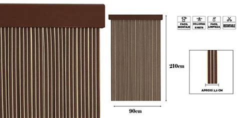 Chollo Cortina De Tiras De Pvc Para Puertas De X Cm Por Solo O