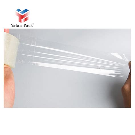 Low Noise Custom Waterproof Acrylic Bopp Transparent Adhesive Clear