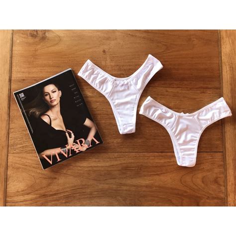 kit 6 Calcinha Conforto forro de algodão lingerie tanga fio dental REF SABRINA Shopee Brasil