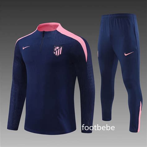 Survetement Atletico Madrid Bleu Royal Footbebe