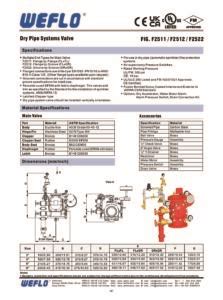 Data Sheet F F F Dry Pipe Valves Weflo Valves