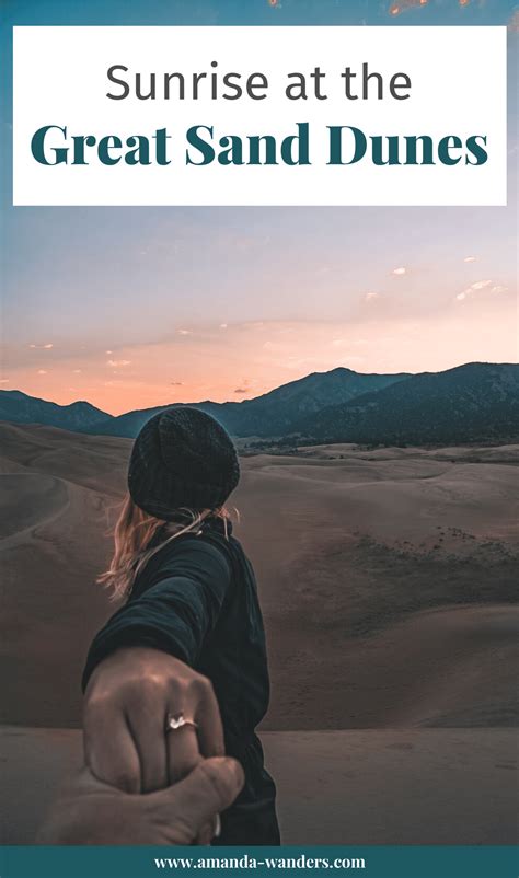 Sunrise At Great Sand Dunes National Park • Amanda Wanders