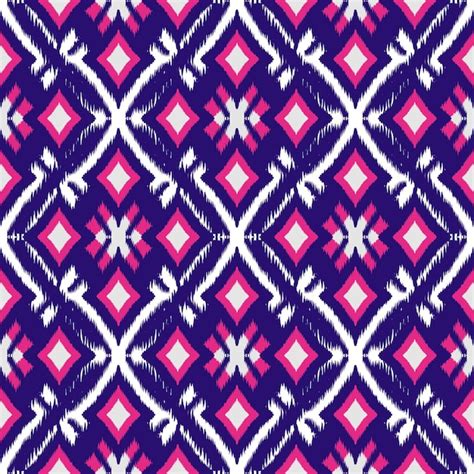 Premium Photo Ikat Geometric Folklore Ornament Tribal Ethnic Texture