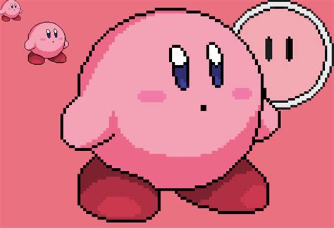 Kirby Pixel Art by Alangamer124 on DeviantArt