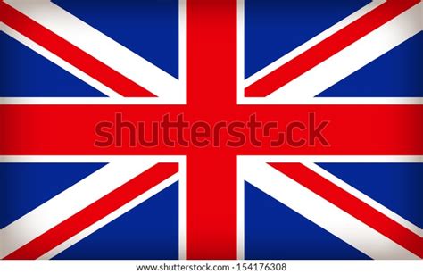 British Union Jack Flag Stock Vector (Royalty Free) 154176308