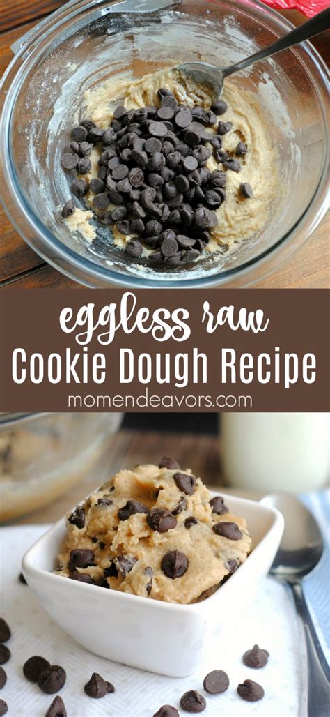 Eggless Cookie Dough Recipe