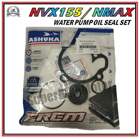 Yamaha Nmax Nvx Ashuka Water Pump Oil Seal Set With Bearing