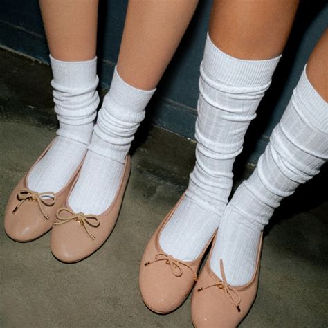 Ribbed Knee High Socks White Womens Knee High Socks Steve Madden