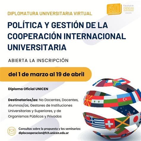 Diplomatura Universitaria en Política y Gestión de la Cooperación