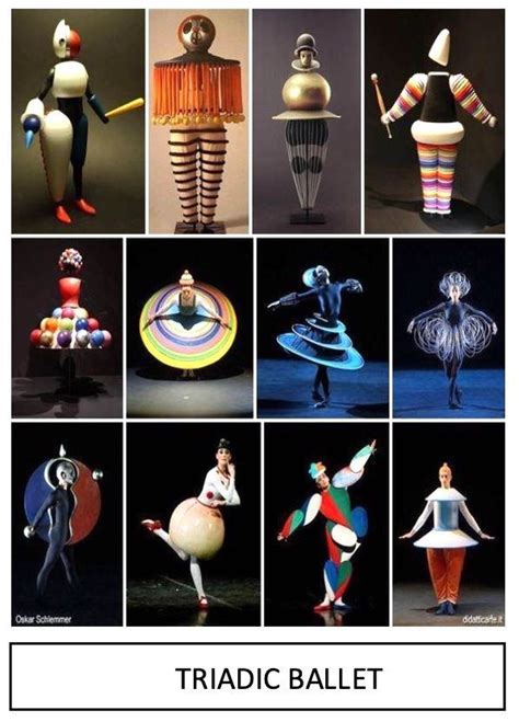 Costumes Triadic Ballet 1922 Oskar Schlemmer