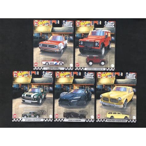 風火輪 hot wheels 林蔭大道 b defender mini lykan p 一套 精裝 膠胎 蝦皮購物