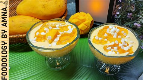 Mango Delight Recipe Quick And Easy Recipe Youtube