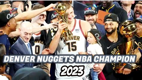 Denver Nuggets Win First Nba Championship Title Over Miami Heat Youtube