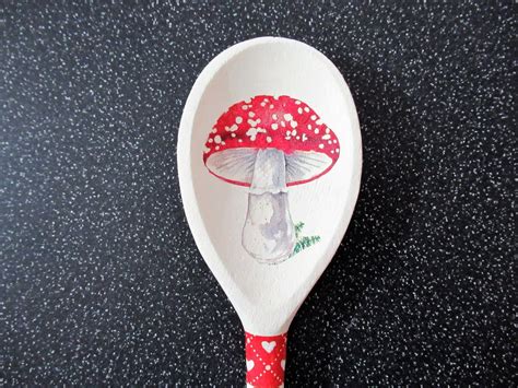 12 30cms Decorative Decoupage Wooden Spoons Etsy Uk