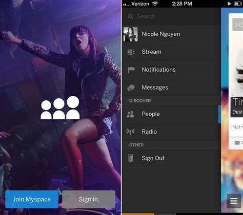 Myspace Ios App Popsugar Tech