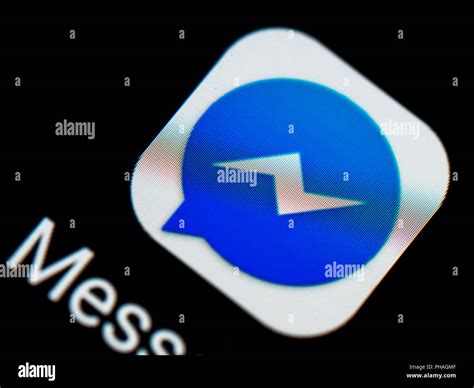 Logo Facebook Messenger Banque De Photographies Et Dimages Haute