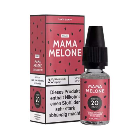 Mama Melone NicSalt Liquid By Tante Dampf 10ml 20mg Jetzt Kaufen