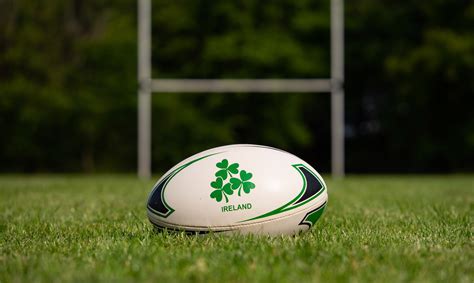 Ireland Clovers on Rugby Ball · Free Stock Photo