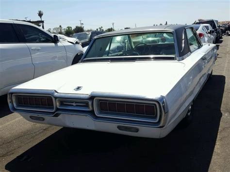 1965 FORD THUNDER BIRD LANDAU 50358 Miles White Coupe V8 Automatic