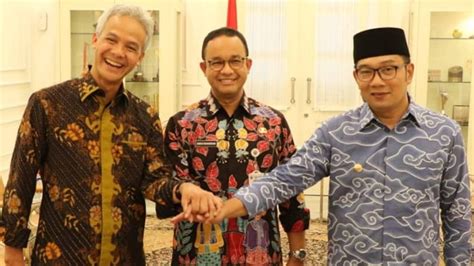 Ganjar Pranowo Anies Baswedan Saingan Pilpres 2024 Genpi C