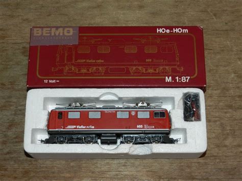 Bemo H0m E Lok GE 4 4 I Umbau 601 610 Der RhB Kaufen Auf Ricardo