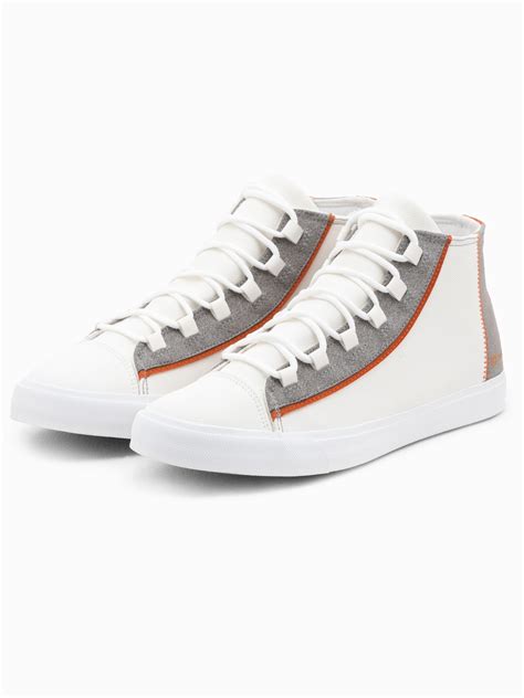 Men S Sneakers Shoes With Contrasting Elements White V Om Foth