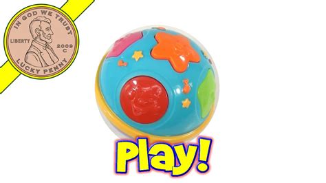 Colorful Shapes And Sounds Musical Rolling Ball Nursery Rhymes Baby Toy