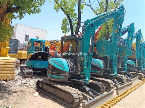 Kobelco Sk Sr Tracked Excavator For Sale China Shanghai Rn