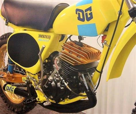 Vintage Motocross Motorcycle