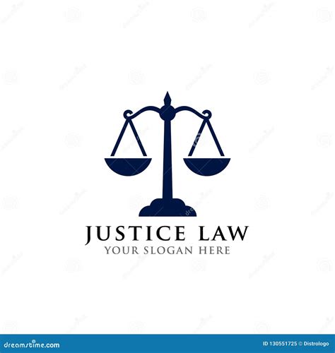 Justice Law Logo Design Template. Attorney Logo Vector Design. Scales ...