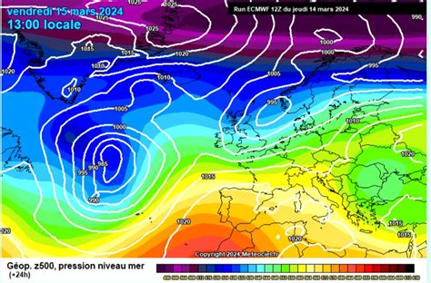 Previsione per venerdì 15 marzo Bpp Meteo