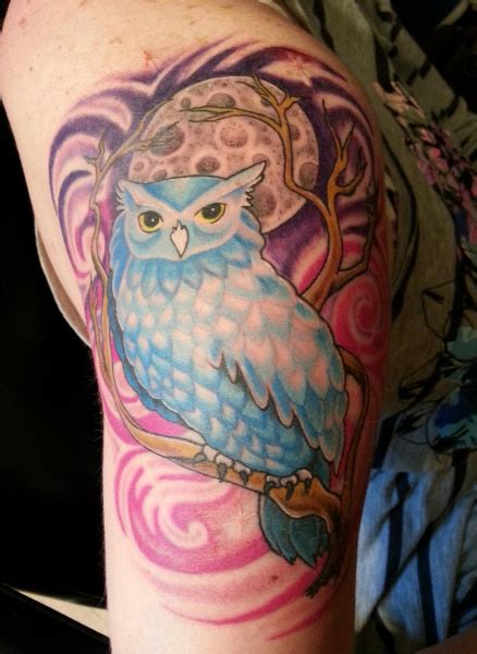 Northern Saw Whet Owl Tattoo