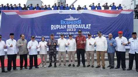 Gubernur Hadiri Kick Off Ekspedisi Rupiah Berdaulat