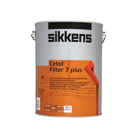 Sikkens Cetol Filter Plus Translucent Woodstain Light Oak Litre