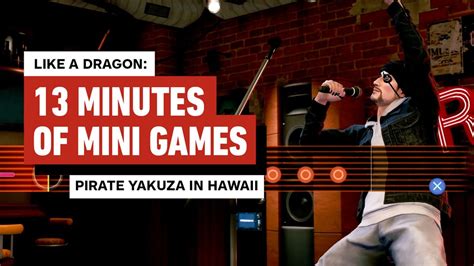 Like A Dragon Pirate Yakuza In Hawaii 13 Minutes Of Karaoke Dragon