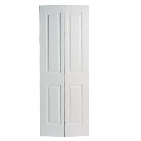 Masonite 36 Inch X 80 Inch Primed 2 Panel Hollow Core Smooth Interior Bi Fold Door The Home