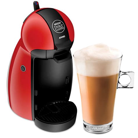 Caf F Cil Cafeteira Expresso Dolce Gusto Piccolo Vermelha V