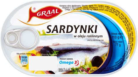 Sardynki W Oleju Ro Linnym Graal