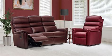 Sherborne Comfi Sit Two Seater Fixed Leather Sofa Comfi Sit