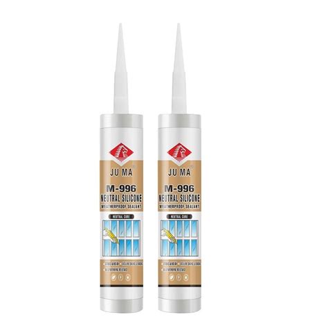 Neutral Fast Cure Glass Adhesive Silicone Sealant For Exterior