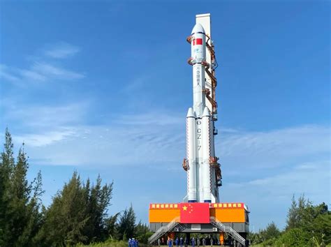 China rolls out cargo mission rocket as Shenzhou-12 astronauts leave ...