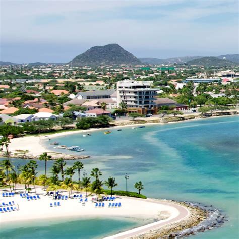 Aerial View Of Aruba In The Dutch Caribbean - Travel Off Path