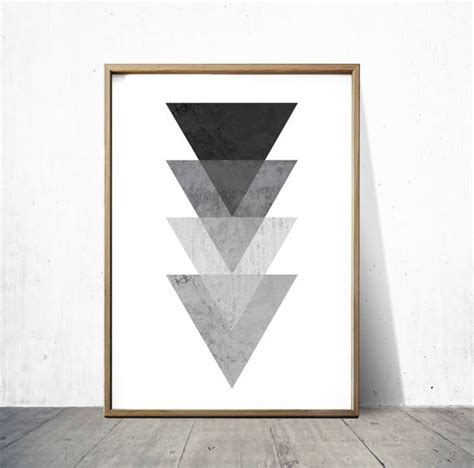 Black and white Prints Geometric Wall Art Geometric Prints