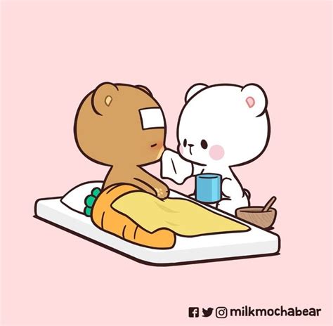 ボード「milk And Mocha Love💗」のピン かわいいイラスト かわいい イラスト