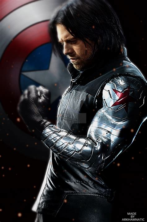 Winter Soldier Character Poster By Arkhamnatic On Deviantart