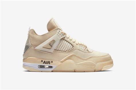 Shop The Off White X Nike Air Jordan 4 Sail At StockX