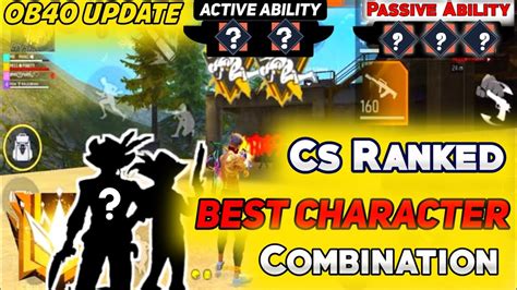 OB40 Update Cs Rank Character Combination How To Win Cs Rank Match